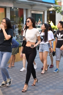 【精选街拍】Vol.3483 简单的黑白搭配 [57P-1.27GB]